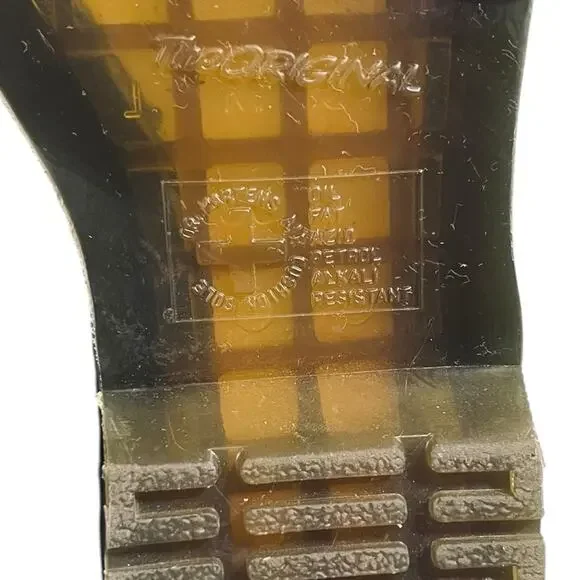 Dr. Martens Women’s Sz 7 Black Leather Pascal Virginia Boots Lace Up - Picture 10 of 11